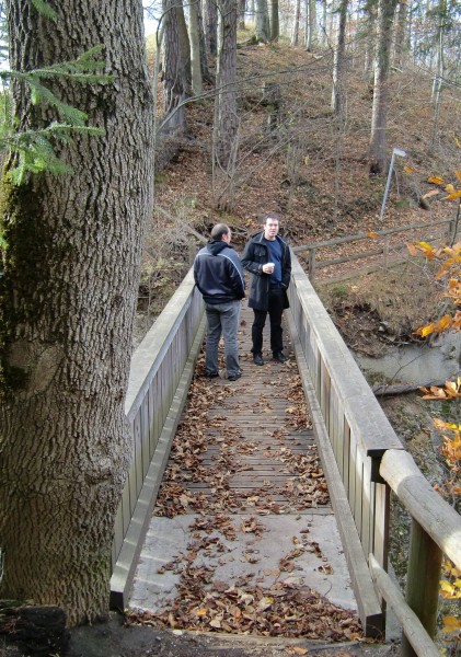 Holzbrücke